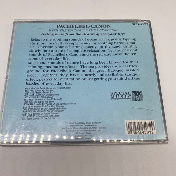 The Sound Of Pachelbel Canon By The Sea Audio CD - Picture 7 of 7